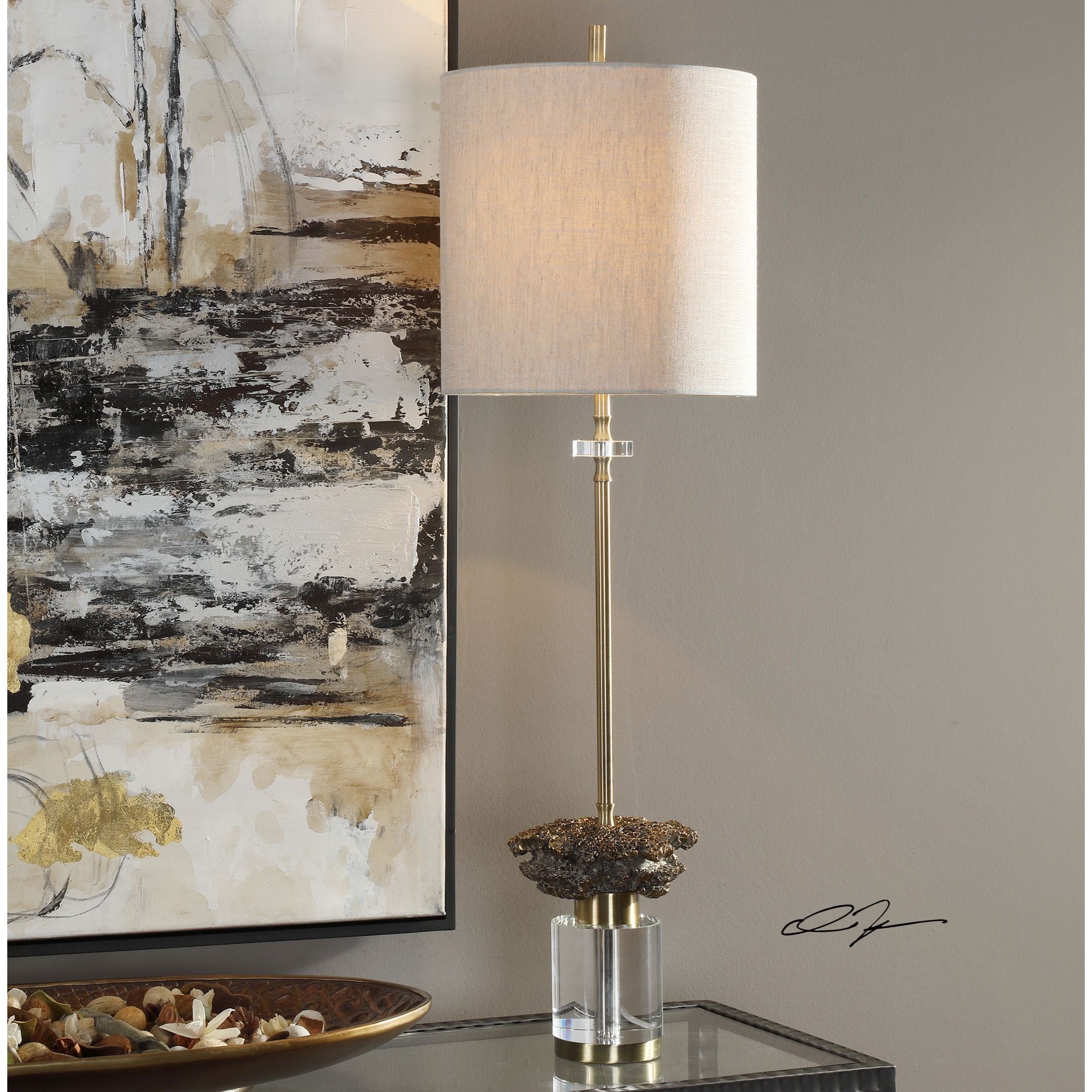 Kiota Wasp's Nest Buffet Lamp