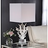 Uttermost Table Lamps Corallo White Coral Table Lamp