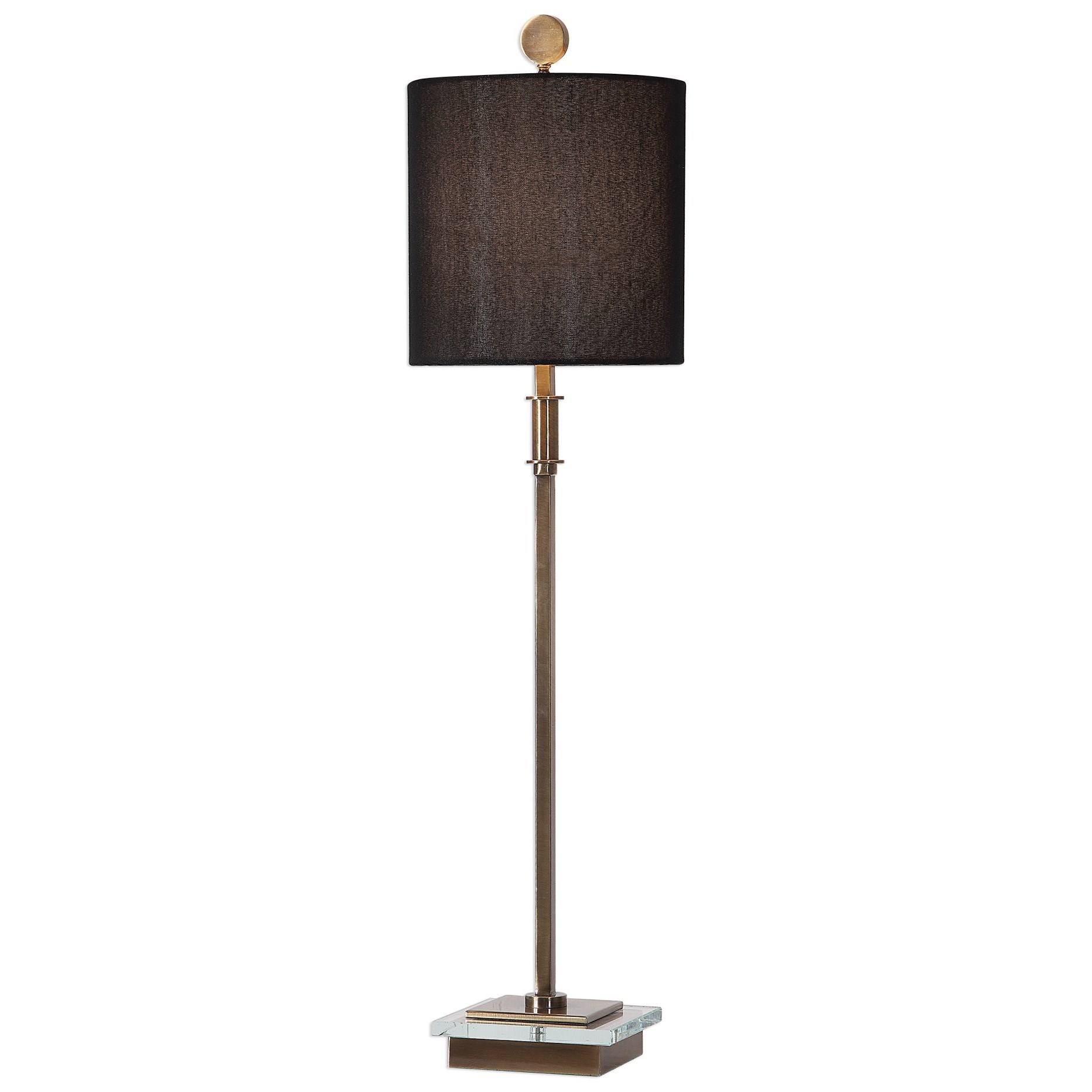 Volante Antique Brass Table Lamp
