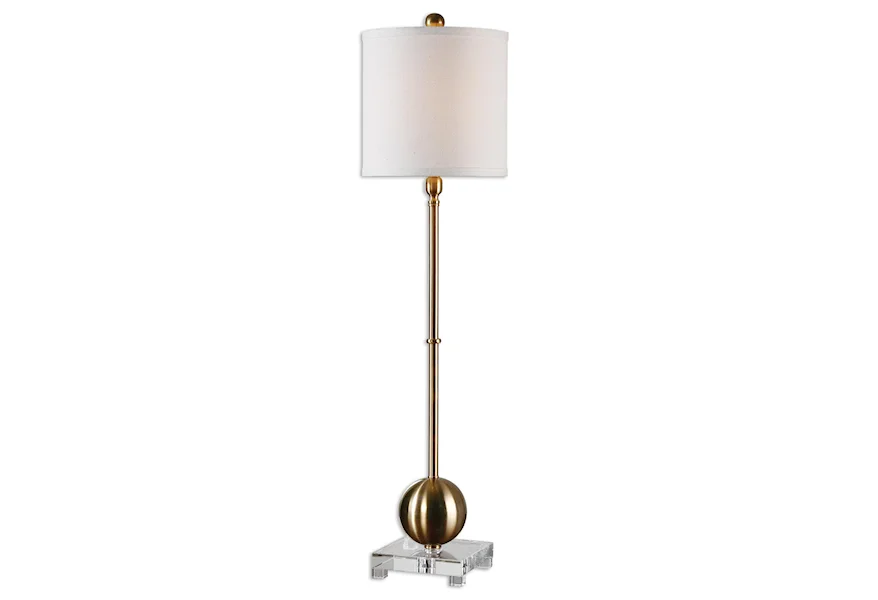 Buffet Lamps Laton Brass Buffet Lamp by Uttermost at Walker's Furniture