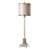 Uttermost Buffet Lamps Villena Brass Buffet Lamp