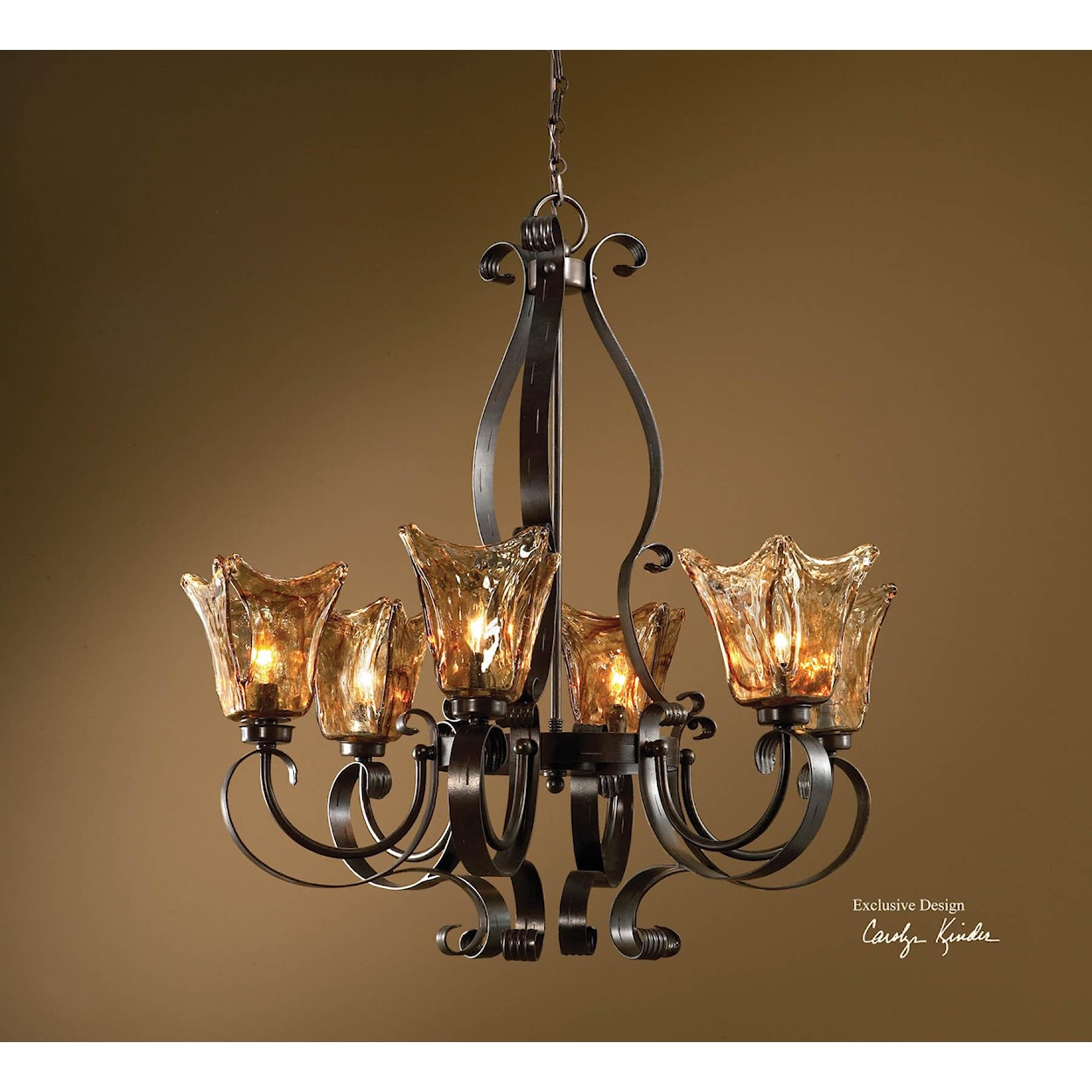 Uttermost Lighting Fixtures - Chandeliers Vetraio 6-Light Chandelier