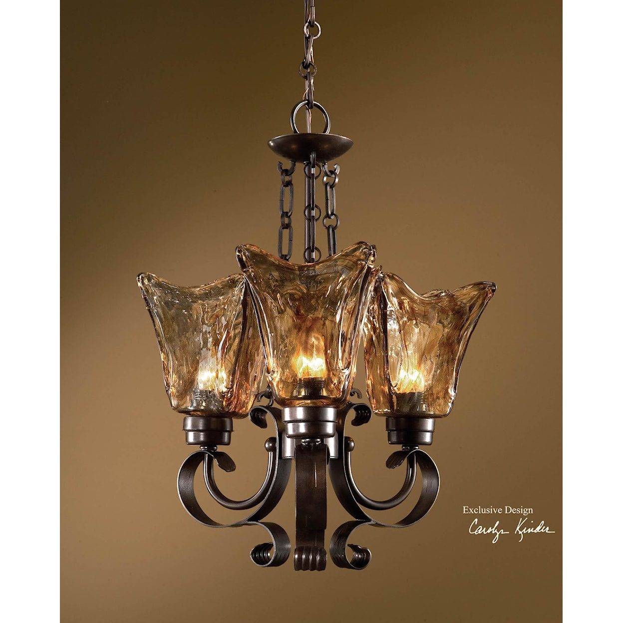 Uttermost Lighting Fixtures - Chandeliers Vetraio 3-Light Chandelier