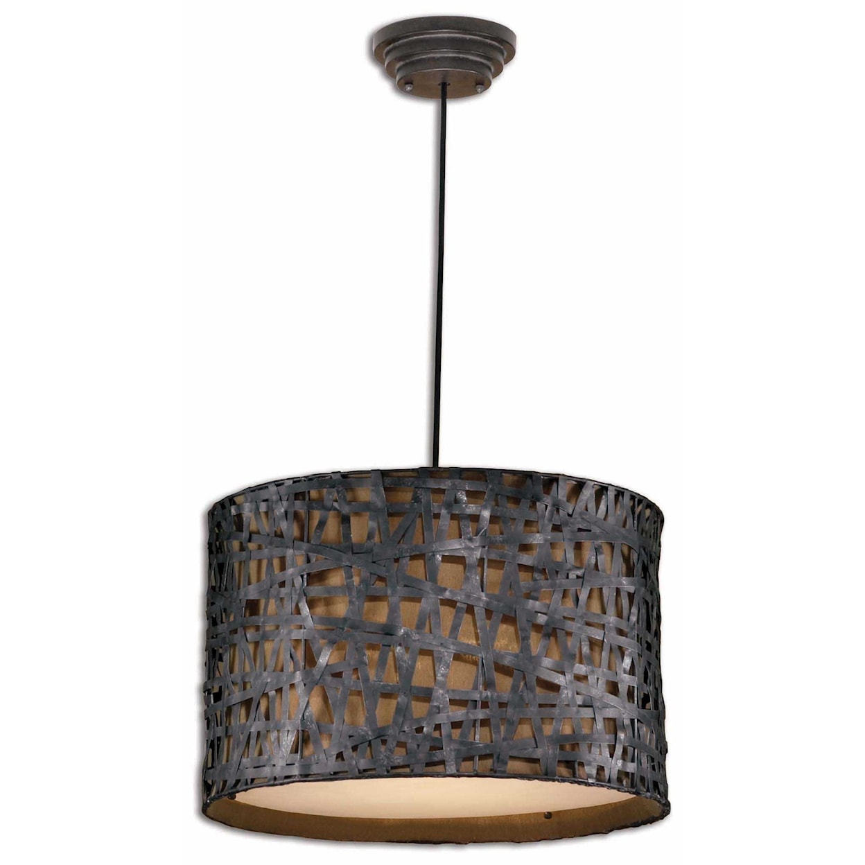 Uttermost Lighting Fixtures - Pendant Lights Alita 3 Light Metal Pendant