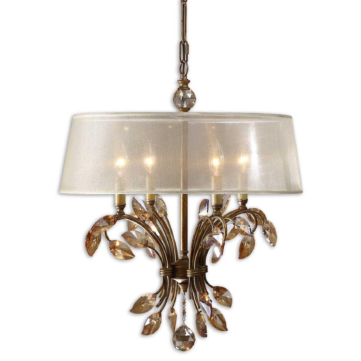 Uttermost Lighting Fixtures - Chandeliers Alenya 4 Light Chandelier