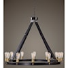 Uttermost Lighting Fixtures - Chandeliers Marlow 12 Light Circle Chandelier