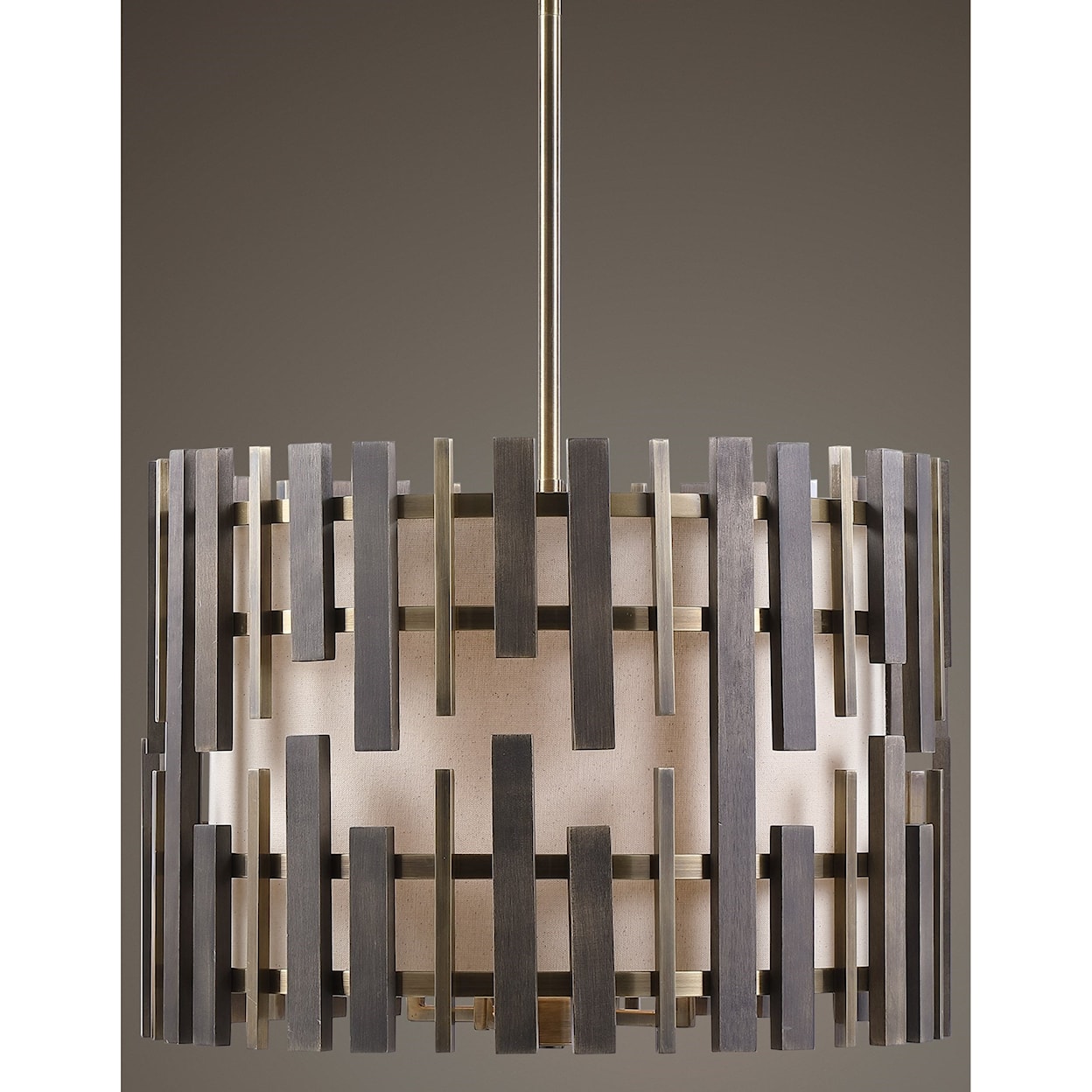 Uttermost Lighting Fixtures - Pendant Lights Myers 4 Light Drum Pendant