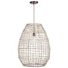 Uttermost Lighting Fixtures - Pendant Lights Cross Weave 1 Light Pendant