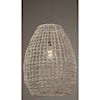 Uttermost Lighting Fixtures - Pendant Lights Cross Weave 1 Light Pendant