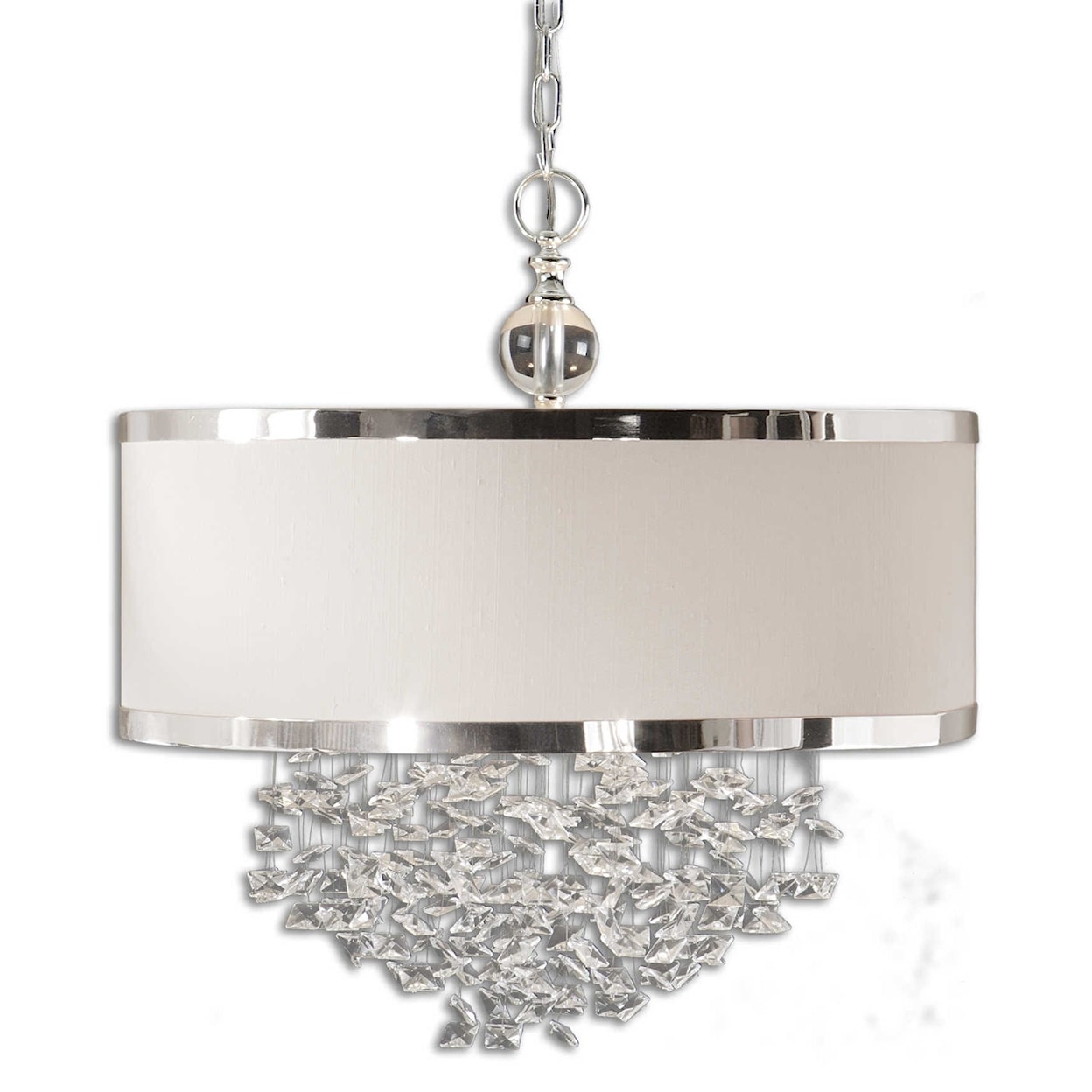 Uttermost Lighting Fixtures - Pendant Lights Fascination 3 Light Hanging Shade