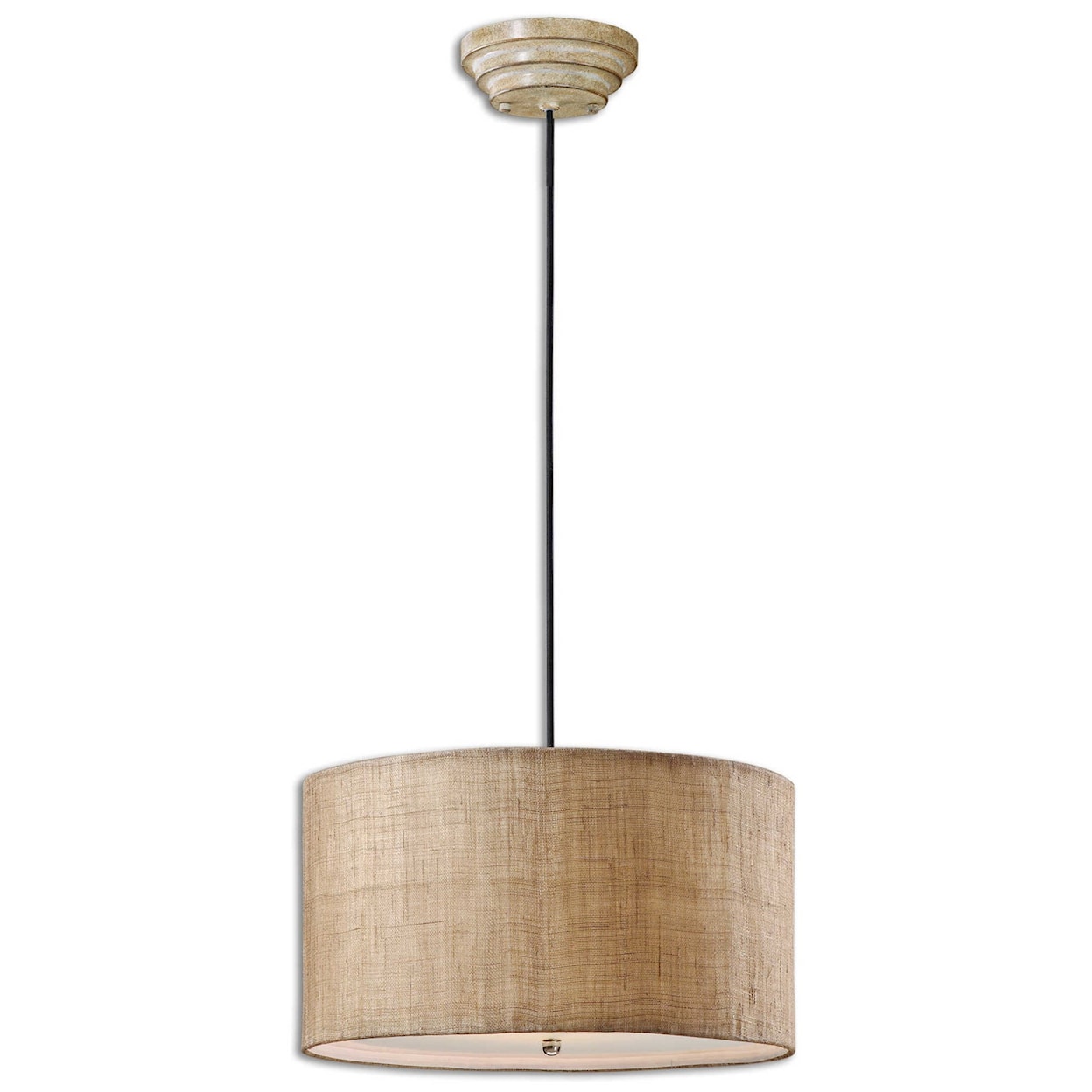 Uttermost Lighting Fixtures - Pendant Lights Dafina 3 Light Hanging Shade