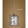 Uttermost Lighting Fixtures - Pendant Lights Arbela 1 Light Mini Pendant