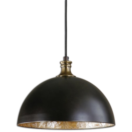 Uttermost Placuna 1 Light Bronze Pendant