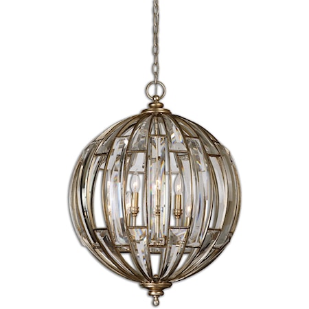 Uttermost Vicentina 6 Light Sphere Pendant