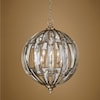 Uttermost Lighting Fixtures - Pendant Lights Uttermost Vicentina 6 Light Sphere Pendant