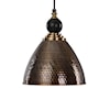 Uttermost Lighting Fixtures - Pendant Lights Adastra 1 Light Antique Brass Pendant