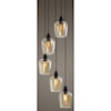 Uttermost Lighting Fixtures - Pendant Lights Aarush 5 Light Glass Cluster Pendant