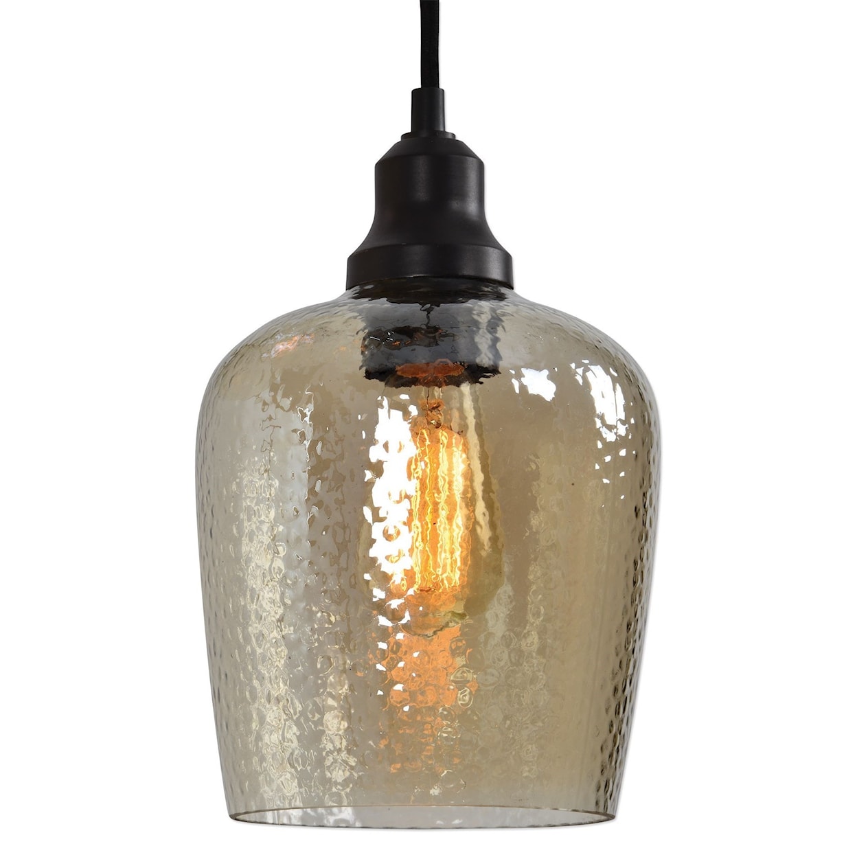 Uttermost Lighting Fixtures - Pendant Lights Aarush 5 Light Glass Cluster Pendant