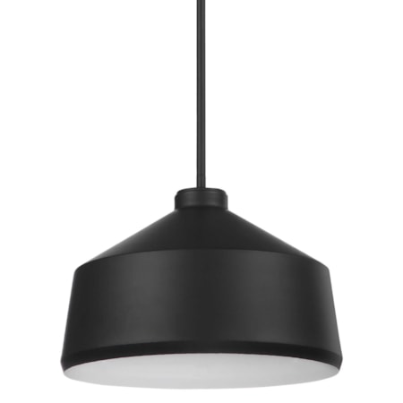 Holgate 1 Light Black Pendant