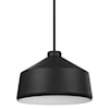 Uttermost Lighting Fixtures - Pendant Lights Holgate 1 Light Black Pendant
