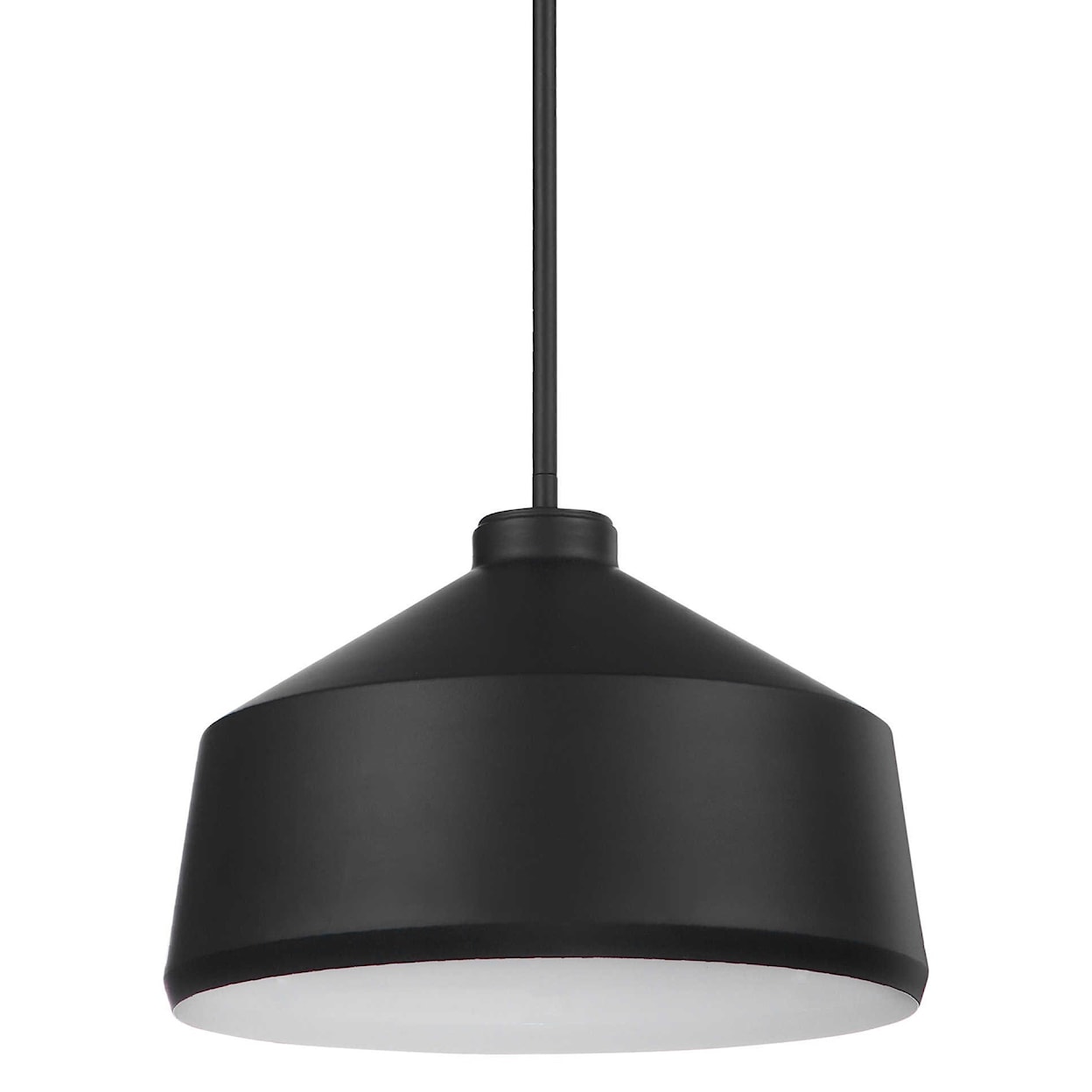 Uttermost Lighting Fixtures - Pendant Lights Holgate 1 Light Black Pendant