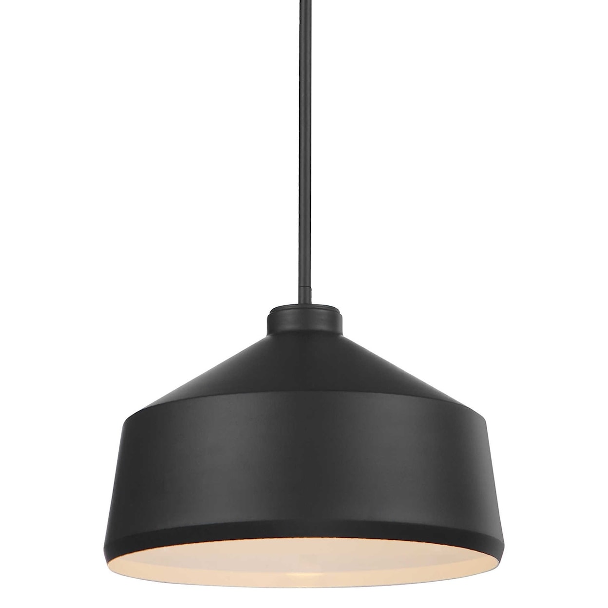 Uttermost Lighting Fixtures - Pendant Lights Holgate 1 Light Black Pendant