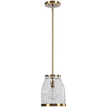 Crossley 1 Light Glass Mini Pendant