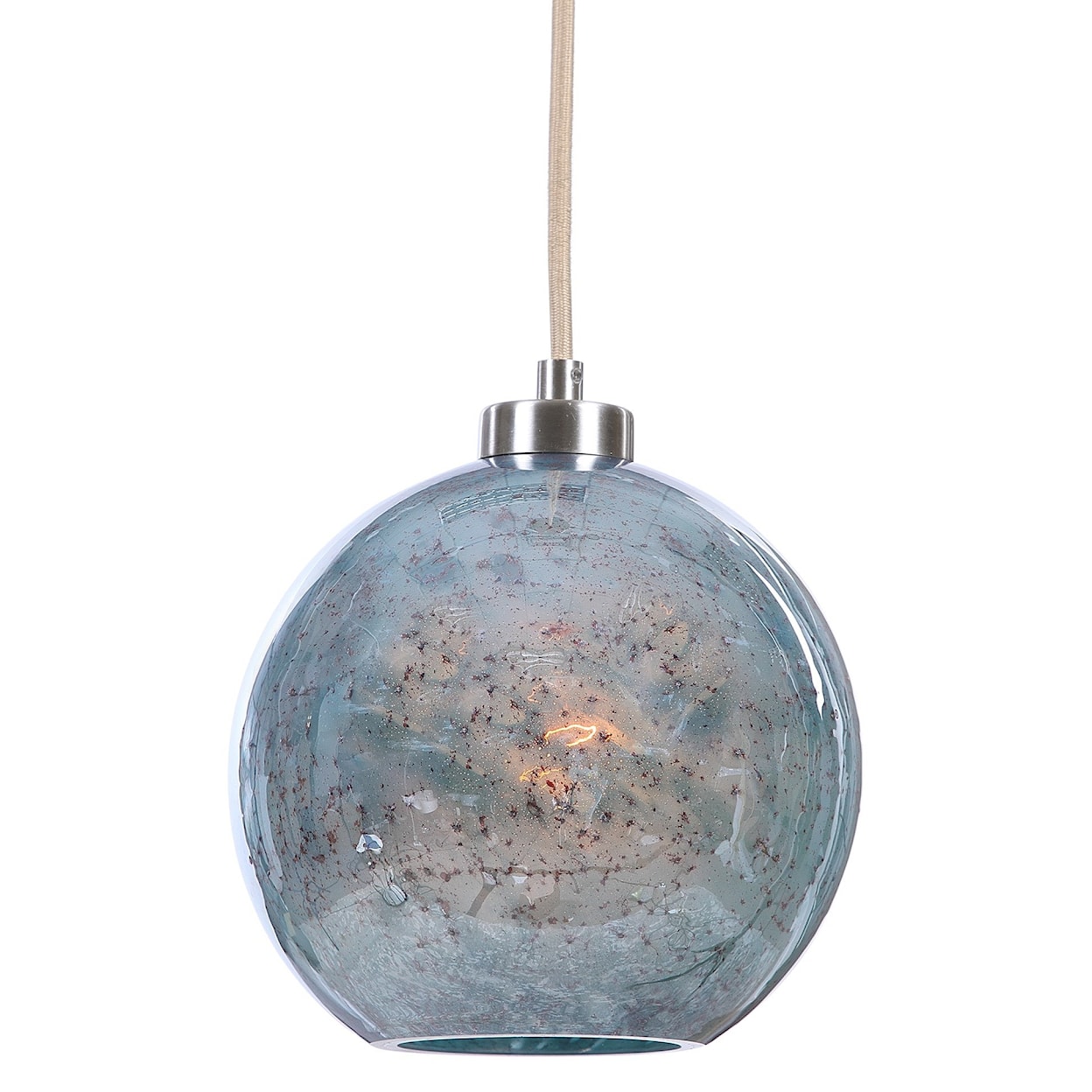 Uttermost Lighting Fixtures - Pendant Lights Gemblue1 Light Mini Pendant