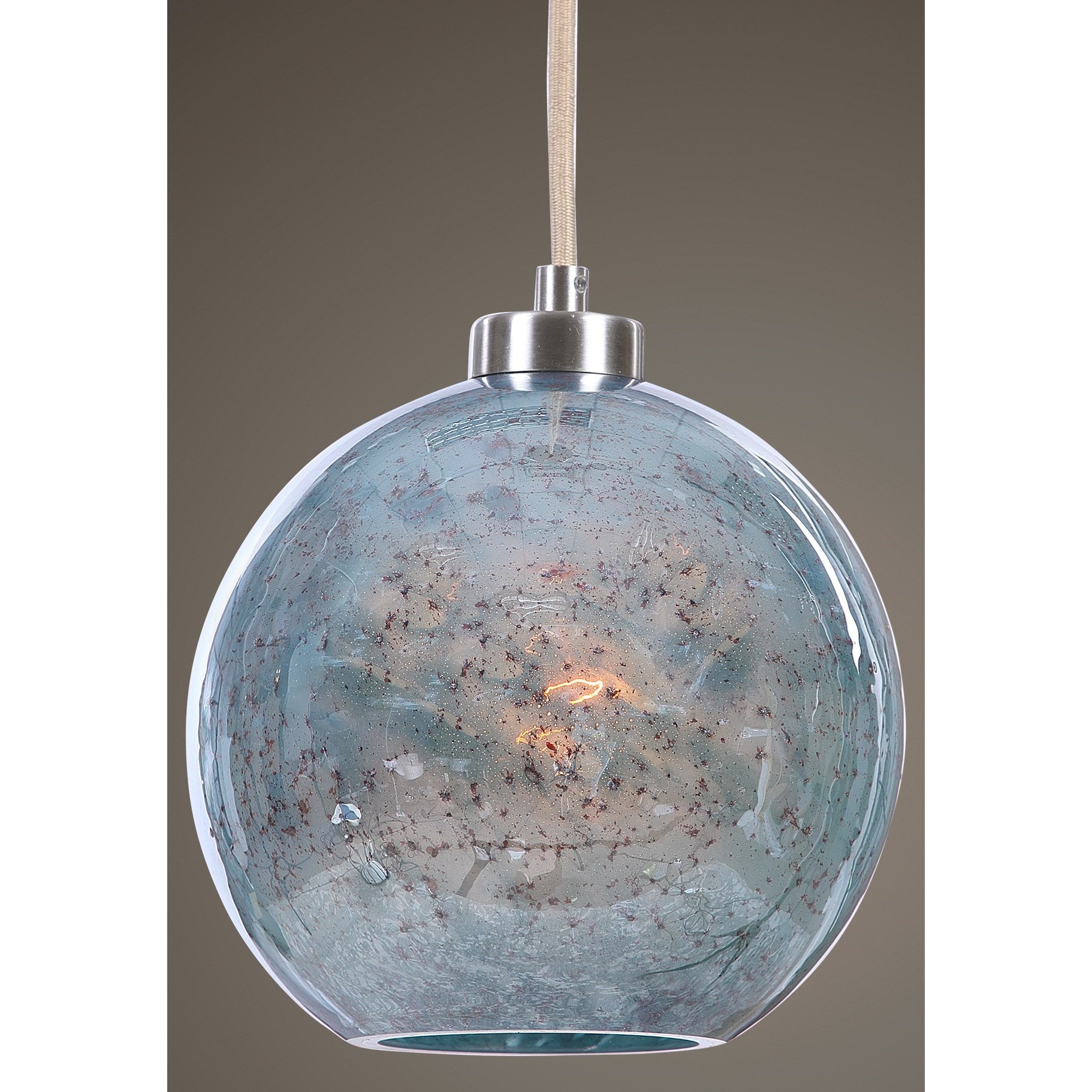 Uttermost Lighting Fixtures - Pendant Lights Gemblue1 Light Mini Pendant
