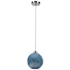 Uttermost Lighting Fixtures - Pendant Lights Gemblue1 Light Mini Pendant