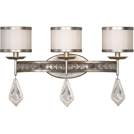 Tamworth Modern 3 Light Vanity Strip