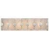 Uttermost Lighting Fixtures - Wall Sconces Rene 4 Light Swirl Glass Vanity