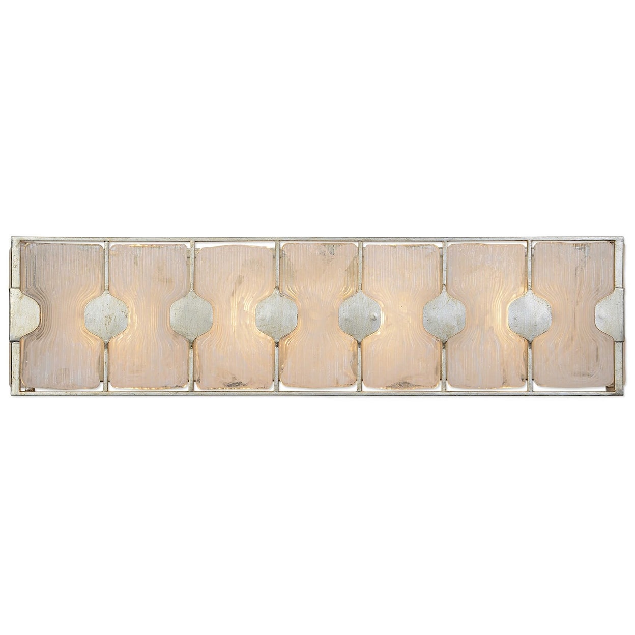 Uttermost Lighting Fixtures - Wall Sconces Rene 4 Light Swirl Glass Vanity