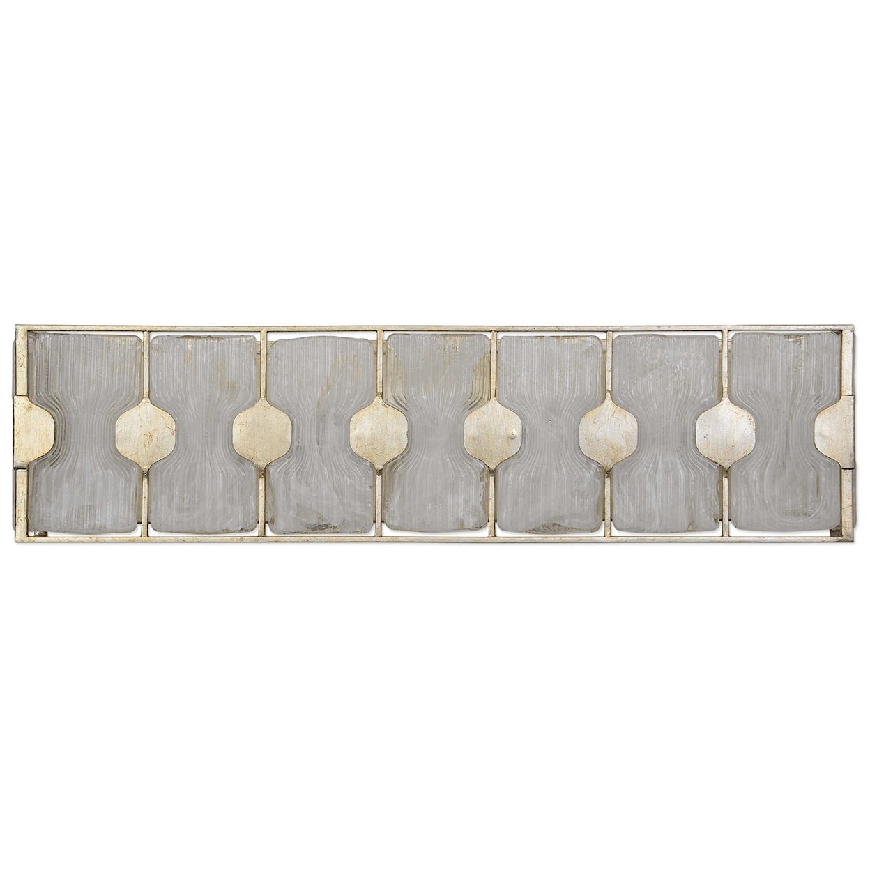 Uttermost Lighting Fixtures - Wall Sconces Rene 4 Light Swirl Glass Vanity