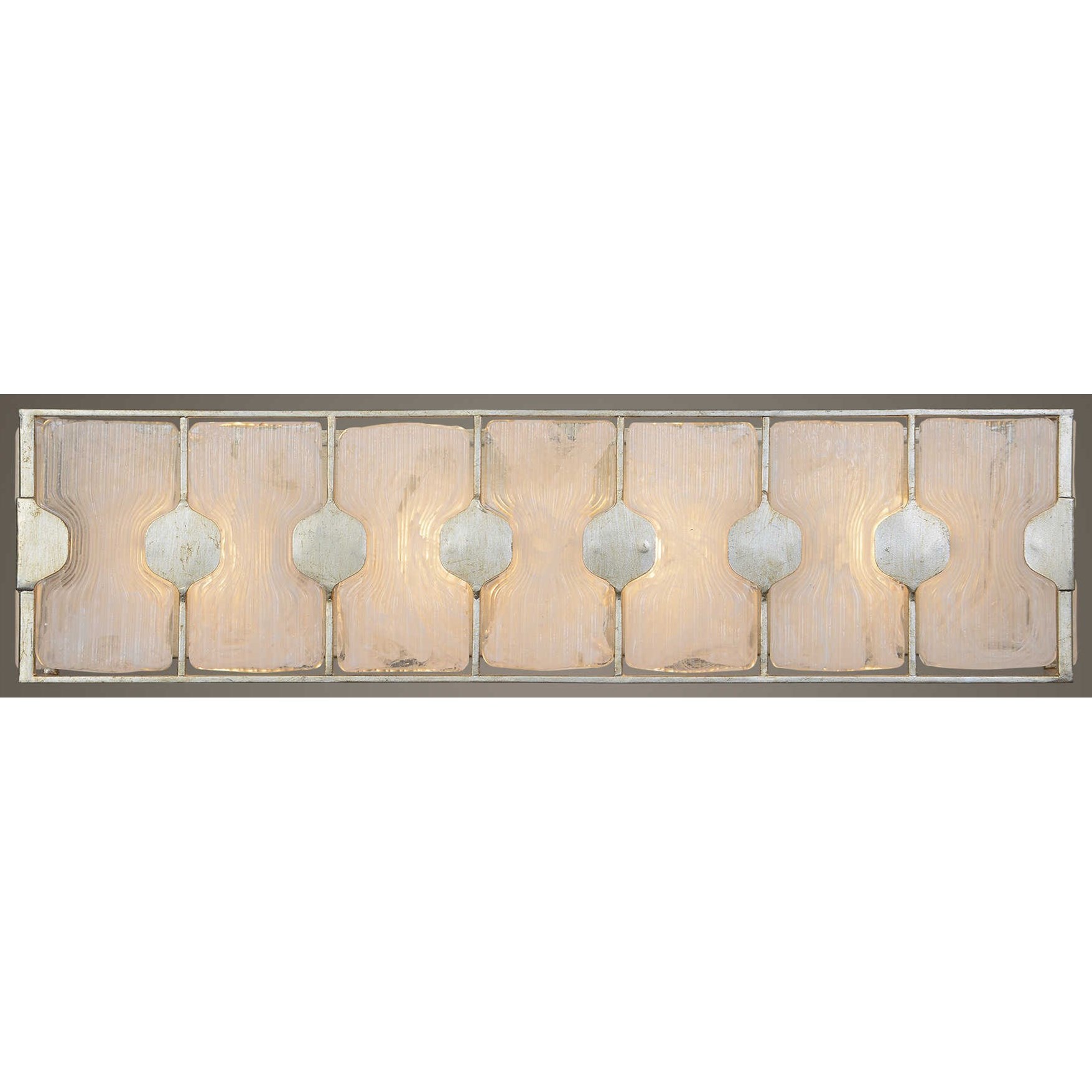 Uttermost Lighting Fixtures - Wall Sconces Rene 4 Light Swirl Glass Vanity
