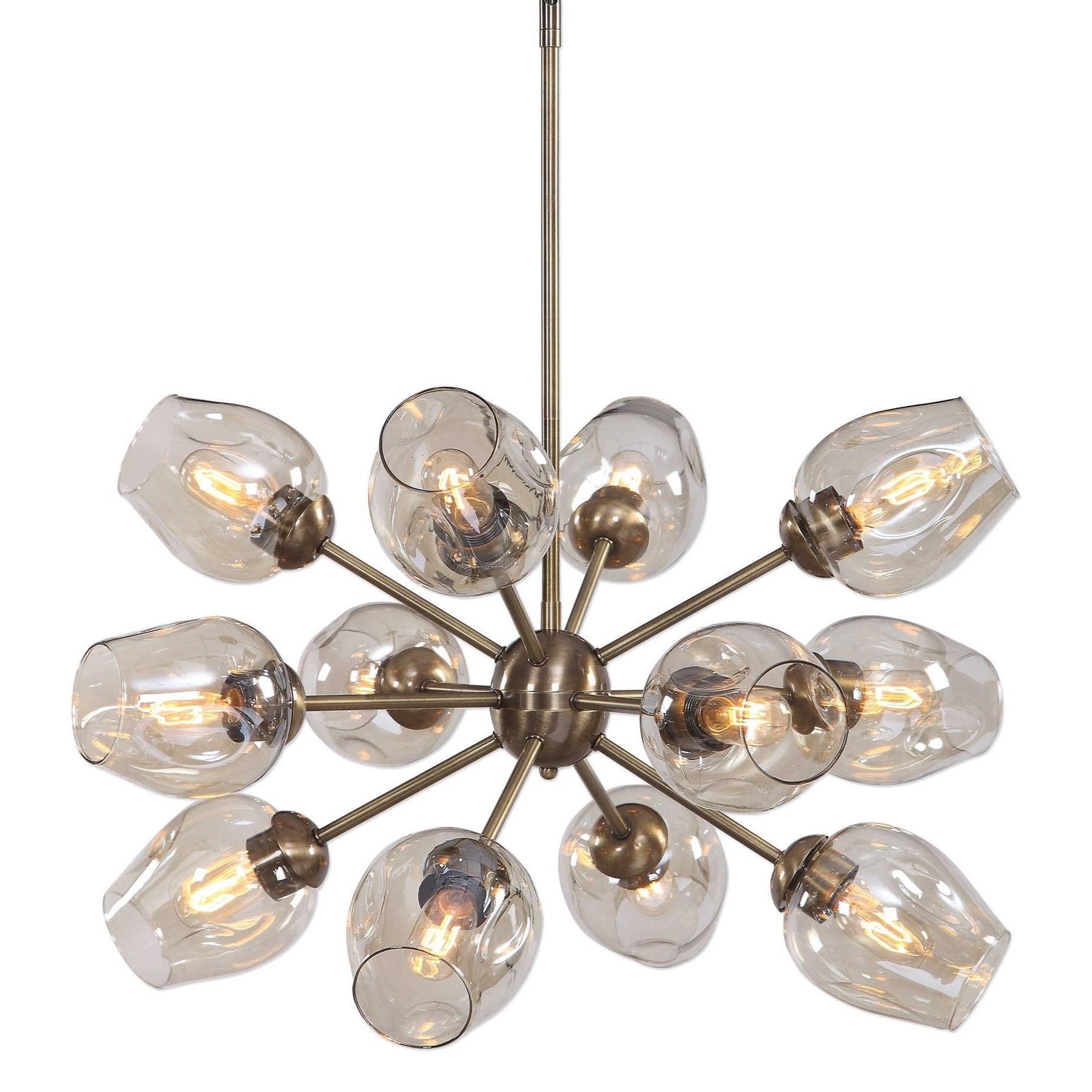 Chet 12 Light Sputnik Chandelier
