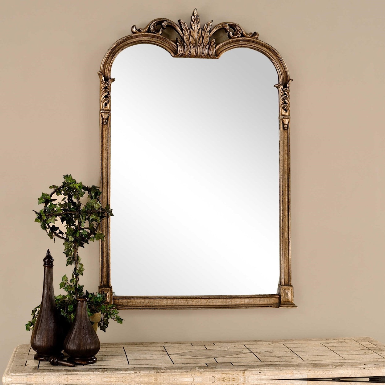 Uttermost Arched Mirrors Jacqueline Vanity Mirror