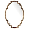 Uttermost Mirrors - Oval Ariane Gold Oval Mirror