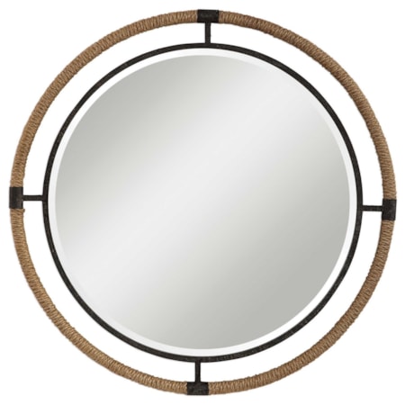 Melville Coastal Round Mirror