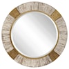 Uttermost Mirrors - Round Reuben Gold Round Mirror