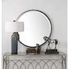 Uttermost Mirrors - Round Ada Round Steel Mirror