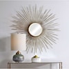 Uttermost Mirrors - Round Golden Rays Starburst Mirror