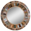 Uttermost Mirrors - Round Jeremiah Round Wood Mirror