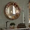 Uttermost Mirrors - Round Jeremiah Round Wood Mirror