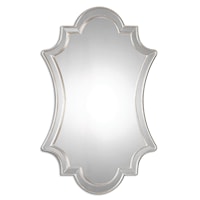 Elara Antiqued Silver Wall Mirror
