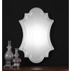 Uttermost Mirrors Elara Antiqued Silver Wall Mirror