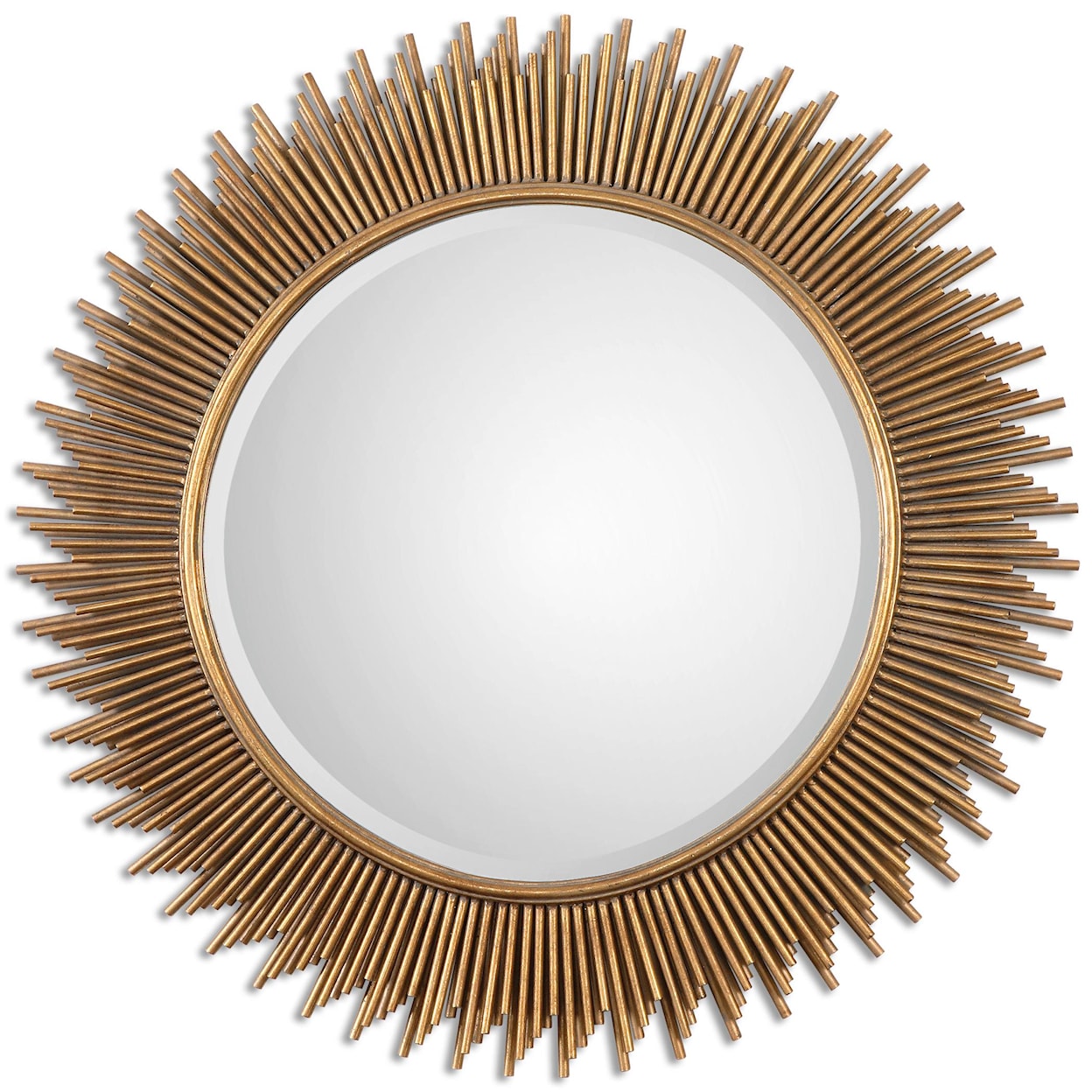 Uttermost Mirrors - Round Marlo Round Gold Mirror