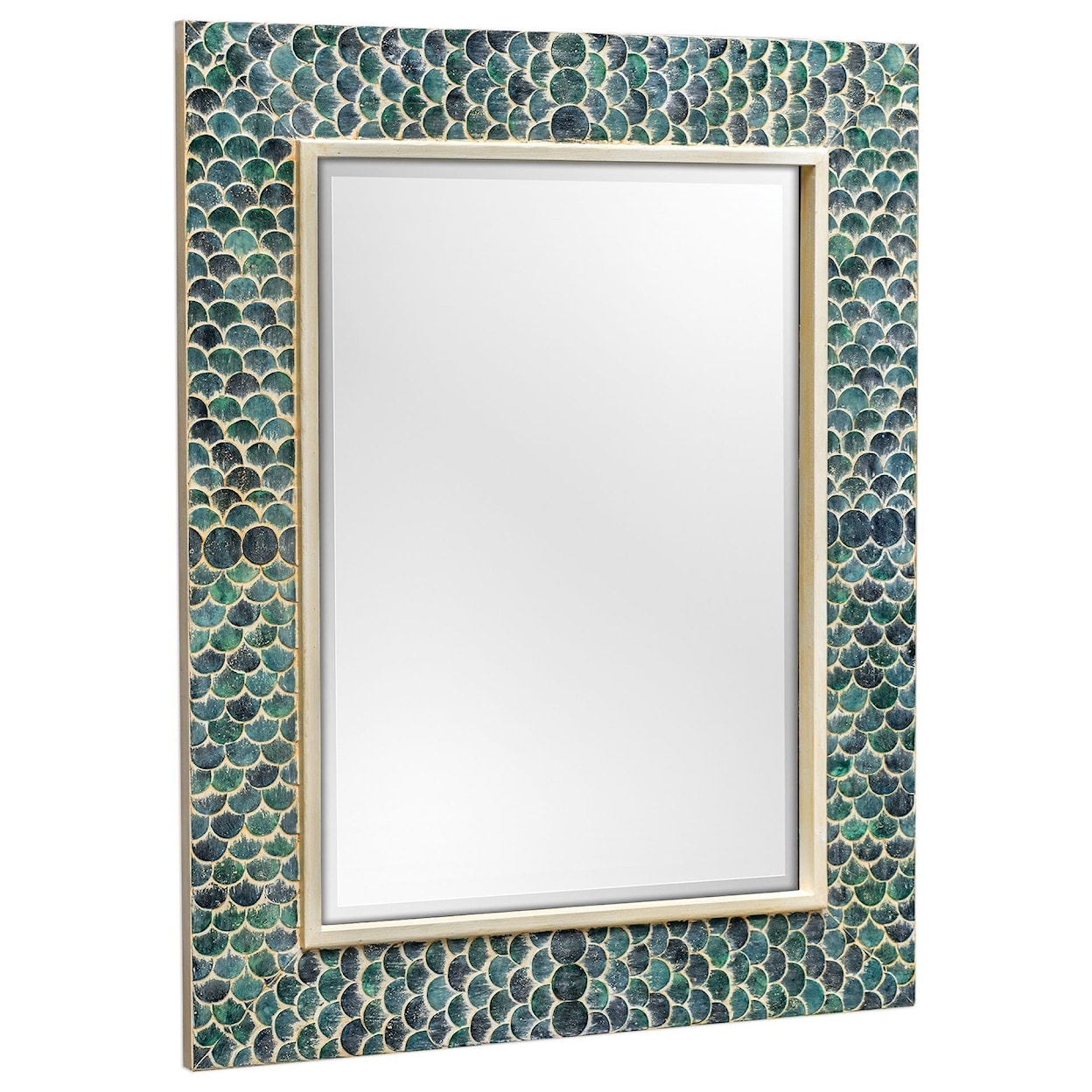 Uttermost Mirrors Makaria Coastal Blue Mirror