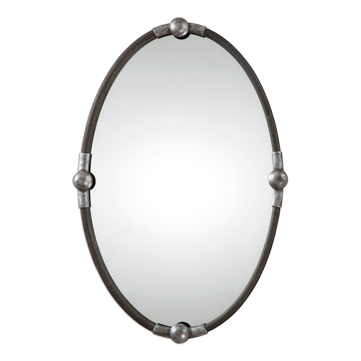 Uttermost Mirrors - Oval Carrick Black Oval Mirror