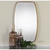 Uttermost Mirrors Canillo Antiqued Gold Mirror